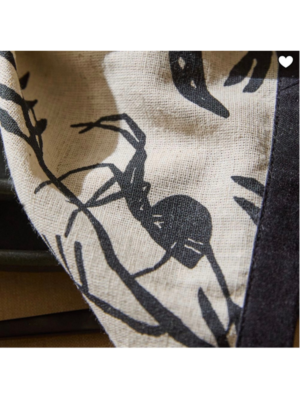 West Elm Spooky Toile Runner & 8 Napkins NWT Halloween Goth Augtober - Picture 3 of 12